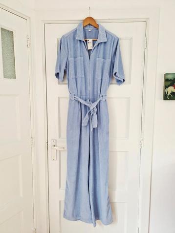 Hema jumpsuit lichtblauw corduroy - NIEUW  beschikbaar voor biedingen