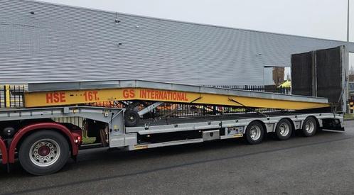 2022 Gs international 16ton laadbrug loadingramp verladeramp, Zakelijke goederen, Machines en Bouw | Overig