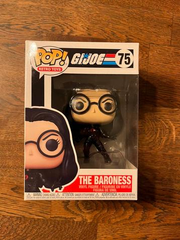 The baroness G.I. Joe funko pop beschikbaar voor biedingen