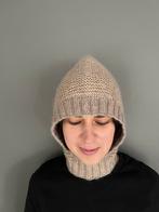 Beige Merino Wollen Balaclava, Ophalen of Verzenden, Nieuw, One size fits all, Hoed