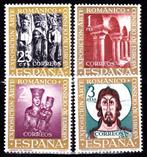 Europa meeloper Spanje 1961 MiNr. 1260-1263 postfris, Postzegels en Munten, Postzegels | Europa | Spanje, Verzenden, Postfris