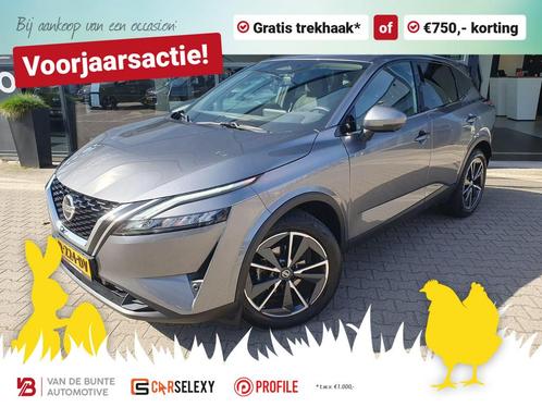 Nissan Qashqai 1.3 MHEV N-Style *Trekhaak & Navi*, Auto's, Nissan, Bedrijf, Te koop, Qashqai, 360° camera, ABS, Achteruitrijcamera