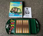 Back gammon + Boter, kaas en eieren: 2 spellen, magnetisch, Een of twee spelers, Ophalen of Verzenden, Reisspel, JUMBO