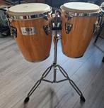 Supercussion percussie trommels op standaard, Muziek en Instrumenten, Percussie, Ophalen, Gebruikt, Trommel