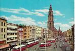 Groningen- -Grote Markt met bussen., Verzamelen, Verzenden, 1960 tot 1980, Gelopen, Groningen