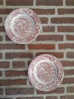 2 Oude rode sier borden, Antiek en Kunst, Ophalen