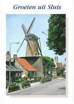 908316	Sluis	Zeeland	molen	Gelopen met postzegel, Ophalen of Verzenden, Gelopen, Zeeland