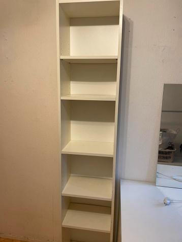 Ikea Billy boekenkast smal – wit, goede staat - afbeelding 1