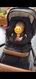 Nuna Mixx Next Kinderwagen - Gebruikt, incl. winterzak, Kinderen en Baby's, Kinderwagens en Combinaties, Gebruikt, Verstelbare duwstang