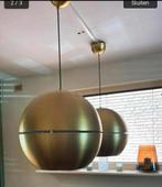 Art Deco hanglampen bol goud Slice, Ophalen, Zo goed als nieuw