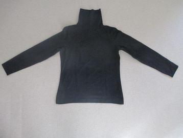 Zwart Colshirt maat L, lange mouwen, merk Anni Rolfi beschikbaar voor biedingen
