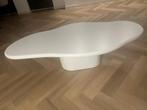 Salontafel Carrara organisch creme/wit - Japandi, Ophalen, Overige materialen, 100 tot 150 cm, Japandi style