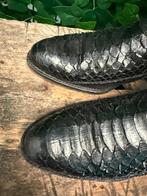 bijna Nieuwe prachtige python laarzen van Sendra maat 40, Sendra, Zwart, Lage of Enkellaarzen, Ophalen of Verzenden