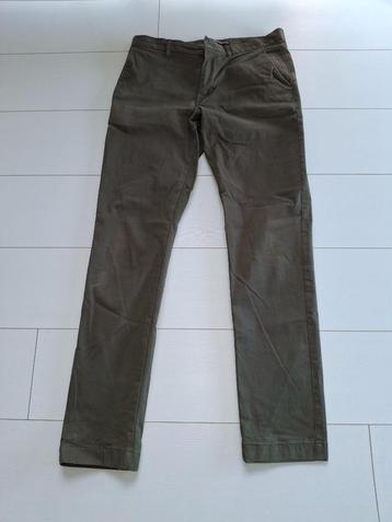 Tommy Hilfiger broek jeans. ZGAN maat 33/34 groen/grijs beschikbaar voor biedingen