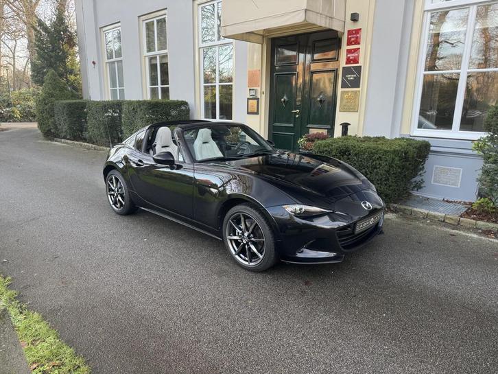 Mazda MX-5 RF 2.0 SkyActiv-G 184 Kazari, Carplay (bj 2023), Auto's, Mazda, Bedrijf, Te koop, MX-5 RF, ABS, Achteruitrijcamera