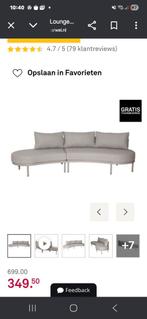 Tuinbank half ronde, Ophalen of Verzenden, Zo goed als nieuw