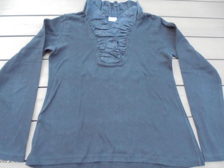 Zwart shirt maat L, Kleding | Dames, T-shirts, Gedragen, Maat 42/44 (L), Zwart, Lange mouw, Ophalen of Verzenden