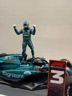 Alonso 3rd Saudi Arabian GP 2023 1/18 Minichamps Figure, Ophalen of Verzenden, Zo goed als nieuw, MiniChamps