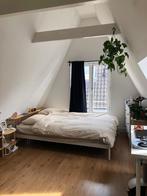Bedframe Ikea 140x200 cm, Ophalen, Wit, Tweepersoons, 140 cm