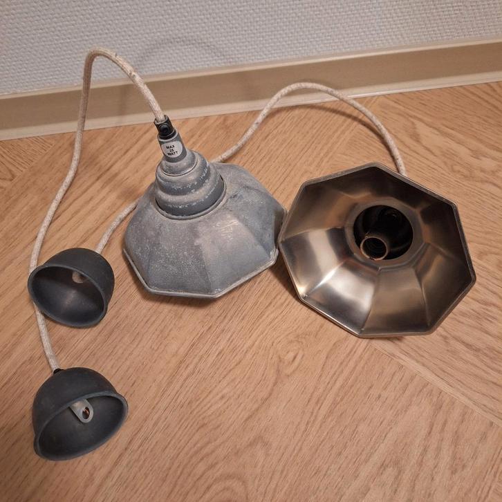 Verlichting, Huis en Inrichting, Lampen | Hanglampen, Zo goed als nieuw, Minder dan 50 cm, Overige materialen, Ophalen of Verzenden