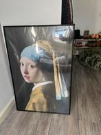 Schilderij meisje met de parel, Huis en Inrichting, Woonaccessoires | Schilderijen, Tekeningen en Foto's, Ophalen of Verzenden