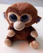 Ty . Beanie Boo. Grote ogen knuffel aap. Hoogte: 15 cm., Ophalen of Verzenden, Zo goed als nieuw