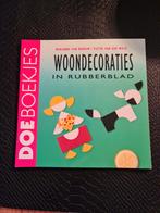 M. van Bekkum - Woondecoraties in rubberblad, Ophalen of Verzenden, Zo goed als nieuw, M. van Bekkum; P. van der Wolk