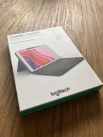 Logitech Combo smart iPad cover, IPad 7e, 8e en 9 generatie, Ophalen of Verzenden, Zo goed als nieuw, Bescherming voor- en achterkant