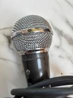 Muziek Band-Retro Microfoon met kabel, Ophalen of Verzenden, Gebruikt, Zangmicrofoon