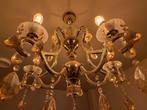 Gouden Kroonluchter Z.G.A.N., Huis en Inrichting, Lampen | Kroonluchters, Ophalen of Verzenden, Zo goed als nieuw, Metaal