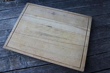 Brocante - Heerlijke houten snijplank, Plataanhout! beschikbaar voor biedingen