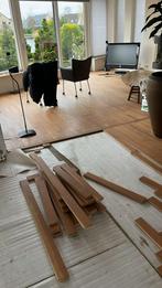 Massief eiken vloer !, Doe-het-zelf en Verbouw, Vloerdelen en Plavuizen, Parket, Gebruikt, Minder dan 50 cm, Ophalen of Verzenden