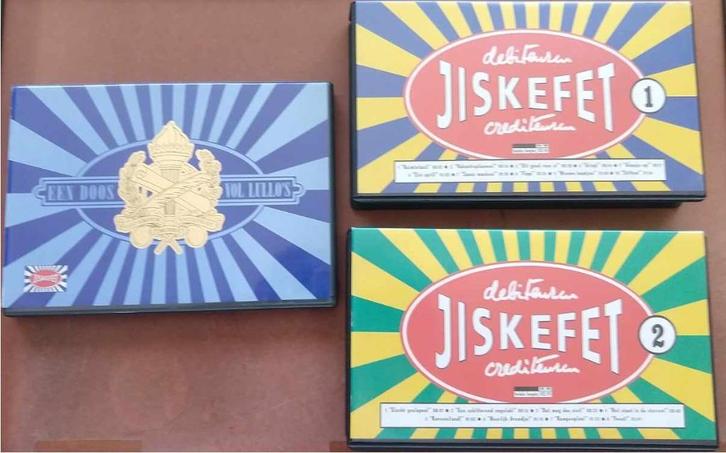 Jiskefet DVD 's + VHS video -  hoeft niet in 1 koop, Cd's en Dvd's, Dvd's | Cabaret en Sketches, Zo goed als nieuw, Tv-programma of Sketches