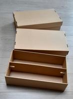 CD Opbergdozen - 3 stuks, bij elkaar voor, Doe-het-zelf en Verbouw, Kratten en Dozen, Ophalen, Doos, 50 tot 75 cm, Nieuw