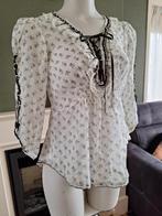 High Use lieflijk blouse tuniek top 34 XS 36 S gratis v., Kleding | Dames, Blouses en Tunieken, Wit, Zo goed als nieuw, Maat 36 (S)