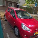 Mitsubishi Space Star 1.0 MPI 52KW 2013 Rood, Auto's, Mitsubishi, Voorwielaandrijving, Origineel Nederlands, Handgeschakeld, 70 pk