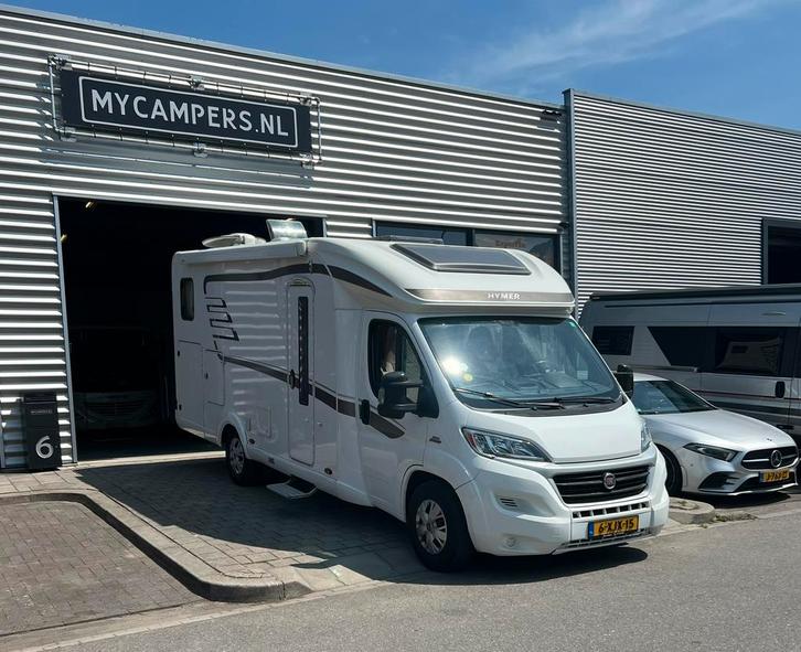 Hymer T 588 cl, Caravans en Kamperen, Campers, Bedrijf, tot en met 2, Half-integraal, Hymer, Fiat, Diesel, Handgeschakeld, L-zit