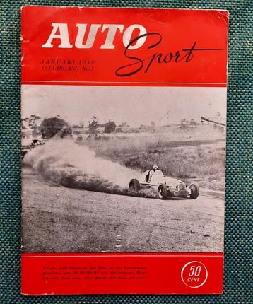 Auto Sport - 1e jaargang No 1 - 1949 beschikbaar voor biedingen
