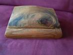 # Houten doosje Kistje Heel oud vintage, Verzamelen, Rookartikelen, Aanstekers en Luciferdoosjes, Ophalen of Verzenden, Gebruikt