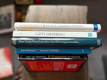 Management boeken: MBTI, coachen, mediation, Peter  Camp beschikbaar voor biedingen