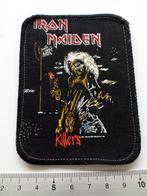 Iron Maiden vrij zeldzame vintage 1981 Killers patch 149, Ophalen of Verzenden, Nieuw, Kleding