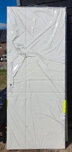 Nieuwe svedex opdekdeur patroon wit, Ophalen, 80 tot 100 cm, 215 cm of meer, Binnendeur