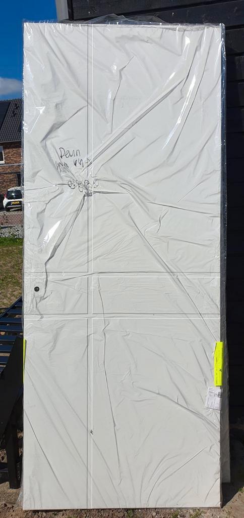 Nieuwe svedex opdekdeur patroon wit, Doe-het-zelf en Verbouw, Deuren en Horren, Nieuw, Binnendeur, 215 cm of meer, 80 tot 100 cm