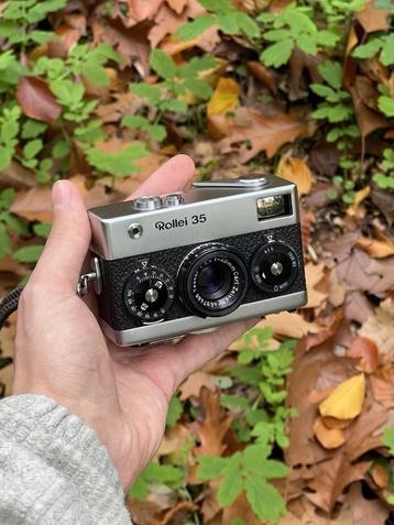 Rollei 35 Tessar 3.5/40mm Zilver beschikbaar voor biedingen