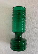 WMF Ikora glazen design vaas van Cari Zalloni, Minder dan 50 cm, Groen, Glas, Gebruikt