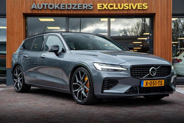 Volvo V60 2.0 T8 AWD Polestar Engineered Panodak HUD Adapt., Auto's, Volvo, Bedrijf, Te koop, V60, 4x4, ABS, Adaptive Cruise Control