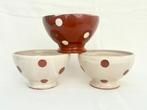 Franse terracotta spoelkommen (3 stuks), Huis en Inrichting, Keuken | Servies, Verzenden, Nieuw, Kom(men), Overige stijlen