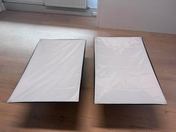 2 stuks softboxen 60x90 cm beschikbaar voor biedingen