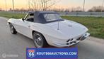 Chevrolet Corvette C2 Stingray 1963 | Route 66 auctions, Automaat, Wit, Bedrijf, Cabriolet