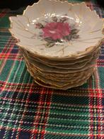 Petit fourset cakeset met rozen bloemen 13 delig, Huis en Inrichting, Ophalen of Verzenden, Zo goed als nieuw, Overige materialen